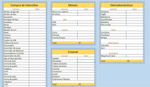 Load image into Gallery viewer, Planilha de Planejamento Financeiro para Sair de Casa em Excel