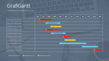 Load image into Gallery viewer, Apresentação com Gráficos de Gantt - GraffiGantt