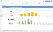 Load image into Gallery viewer, Planilha Google de Compras Completa