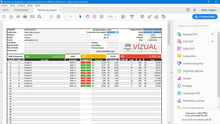 Load image into Gallery viewer, Planilha de Orçamento e Emissão de Pedidos em Dashboard