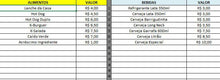 Load image into Gallery viewer, Planilha de Controle de Bar e Restaurante Simples em Excel