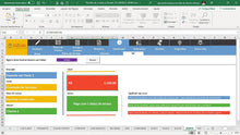 Load image into Gallery viewer, Planilha de Contas a Receber em Dashboard