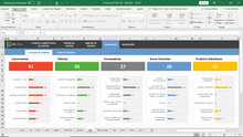 Load image into Gallery viewer, Planilha das 5 Forças Competitivas de Porter em Excel 4.0