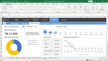 Load image into Gallery viewer, Planilha de Fluxo de Caixa em Excel 4.0