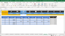 Load image into Gallery viewer, Planilha de Gestão de Fretes em Dashboard

