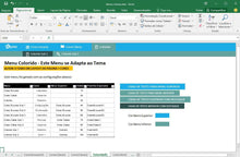 Load image into Gallery viewer, Gerador de Menu para Planilhas Excel
