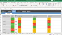 Load image into Gallery viewer, Planilha de Avaliação de Dinâmica de Grupo em Excel 4.0
