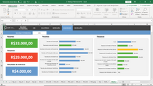 Load image into Gallery viewer, Planilha de Balanço Patrimonial em Excel 4.0
