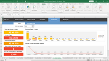 Load image into Gallery viewer, Planilha de Contas a Pagar em Excel 4.0
