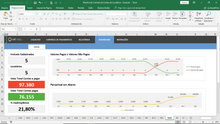 Load image into Gallery viewer, Planilha de Controle de Contas de Locatários em Excel 4.0
