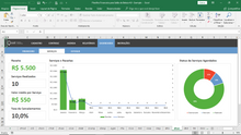 Load image into Gallery viewer, Planilha de Gestão de Clínica de Estética Completa em Excel 4.0
