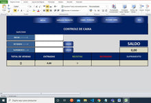 Load image into Gallery viewer, Planilha de Controle de Estoque com Geração de Recibos em Excel
