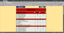 Load image into Gallery viewer, Planilha de Desempenho de Estudos para o Enem em Excel
