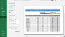 Load image into Gallery viewer, Planilha de Consumo de Água e Energia em Dashboard
